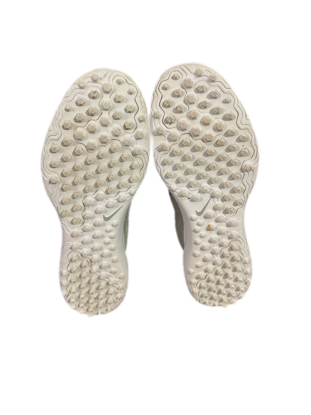 Nike Lunar Empress 2 women’s White and Light Gray spikeless golf shoes - Picture 7 of 8